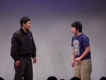 コントを披露した巨匠。おじさんに隠されたある秘密とは……。