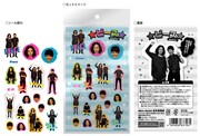 ピースの表情いろいろシールが登場