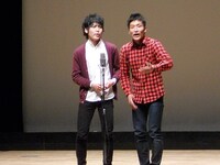 日本大学芸術学部のキラキラダンディー。爆笑問題の後輩という彼らは、10組中唯一、時事問題を取り上げネタを完成させた。