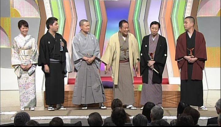 「お好み寄席　特別企画～落語ライブパレ～ド～」の一場面。通常より短い7分以内という持ち時間にも関わらず、全員きちんと笑いをとっていた。プロの腕前をぜひその目で確かめてみよう。(c)NHK