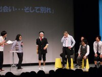 最後はそぼくのギャグで締めようとするも、あと一歩というところ。代わって池崎が「もしも『天空の城ラピュタ』に池崎がいたら」というギャグで締めた。