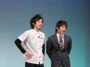 7歳違いの兄弟コンビ・マンTENブラザーズ。テンポの速い漫才で笑いをとっていくが、弟は何やら不満な表情で……。