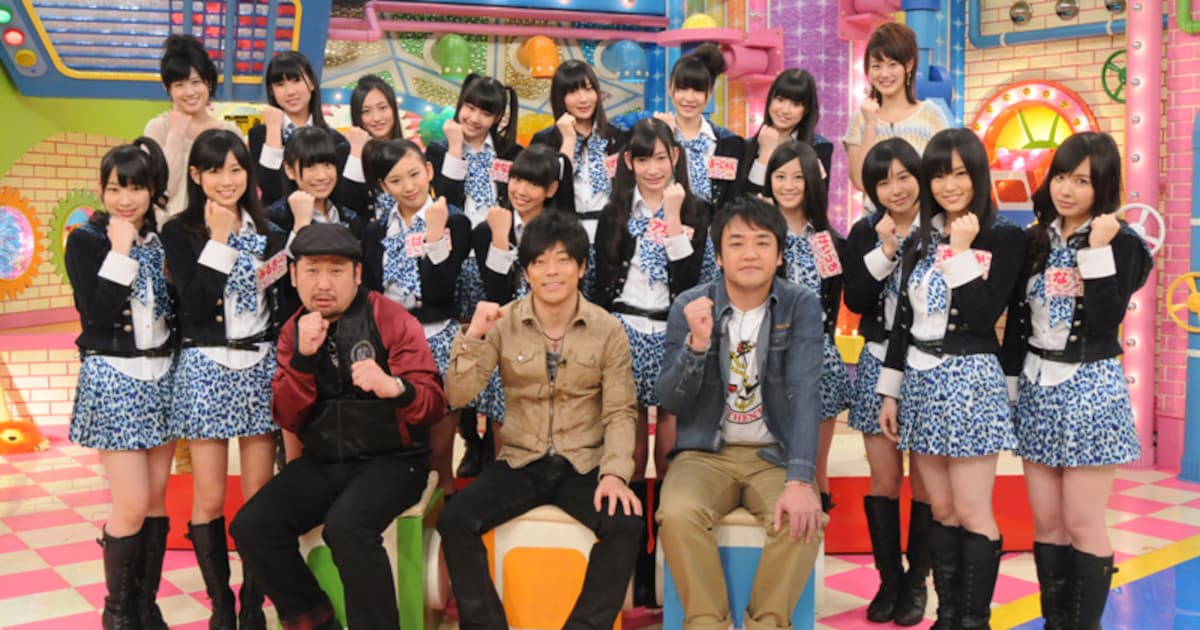 ケンコバNMB48を前にブレる、新番組「どっキング48」会見 - お笑いナタリー
