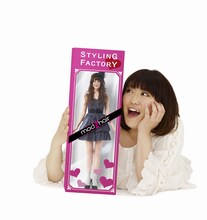 モッズ・ヘアのスペシャルコンテンツ「Styling Factory」でプロモーションキャラクターを務める森三中・黒沢。オシャレにスタイリングされた黒沢の3Dドールに本人もビックリ。
