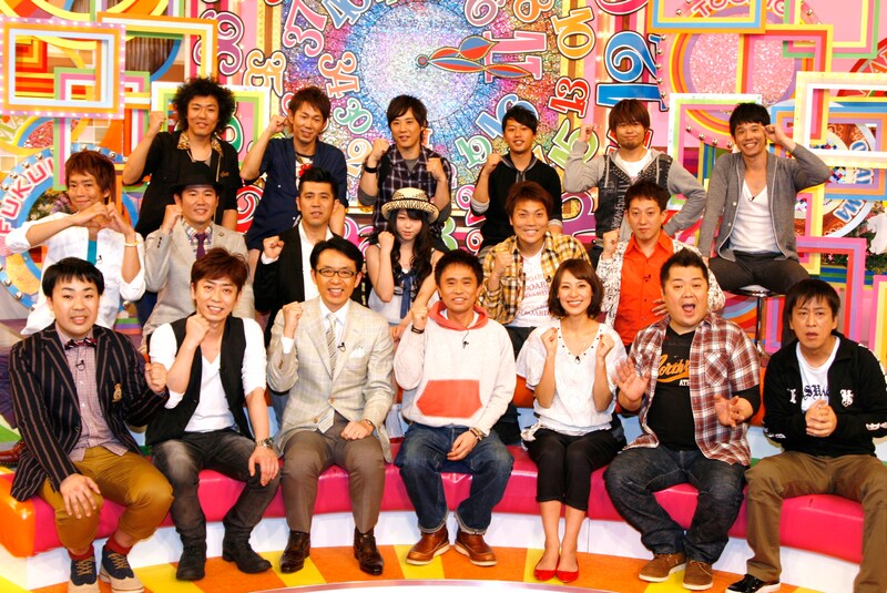 新番組「ジャパーン47ch」の記者会見に登場した出演者一同。