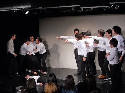 東京・しもきた空間リバティにて開催された、どきどきキャンプ、フラミンゴ、夜ふかしの会出演のコントライブ「コント！コント！コント！ vol.1」。ゲストには「キングオブコント2008」ファイナリストのTHE GEESEが登場した。次回は5月18日（水）。