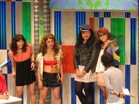 背丈の高い五明と長谷川にひるむ長田と児玉。