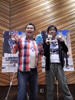 映画「鋼の錬金術師 嘆きの丘（ミロス）の聖なる星」の公開アフレコを実施したブラックマヨネーズ。