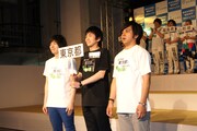 東京都代表・LLR。「東京都西東京市出身です！」という福田（左）と「東京都小平市出身です！」という伊藤（右）は「僕らが伝えたいのは『23区』以外も東京だということです！」と声を揃えた。