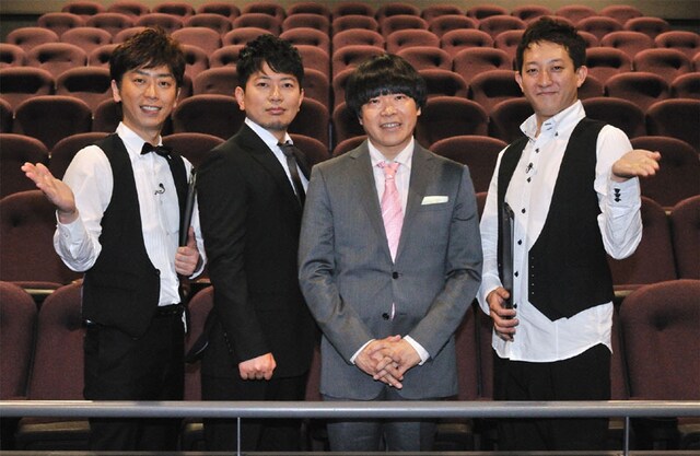 5月1日（日）放送の「映像体験！早送りイッキ見シアター」。司会は雨上がり決死隊。プレゼンターはサバンナ高橋とフットボールアワー後藤。(c)KTV