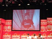 爽やかで無邪気な後輩・向井。観客からは「かわいい」という声があがっていた。