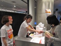 イベント後には、募金の呼びかけも。