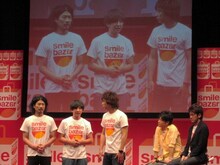 品川はパンサーが人気と聞き、「向井はわかるけど両端はない」とコメント。菅には「サッカーやらないのにその存在感ダメ」と言うと、陣内はギャグがスベる尾形に「ちょっと元気なサバンナ八木みたい」と語った。