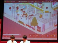 品川はほかのキャラクターから無視されたと思われたくないという理由で逃げ回っているそう。しかし気がついたら、ほかのピグを褒める「グッピグ」されてたと自信のない様子で語った。