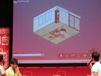 今回作られた陣内のキャラクターはなぜか寂しげな和室。品庄が「弾き語りの機能はないのか」（品川）、「ピアノを買って」（庄司）と陣内をいじりだすと、スタッフも「縁起の方がちょっと……」と乗っていた。