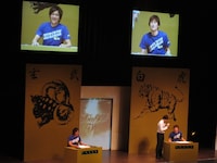 東京・品川ステラボールにて開催されたバッファロー吾郎主催「ダイナマイト関西GW」。優勝は博多大吉。6月17日には東京・よみうりホールにてギャグイベント「秒殺」とのコラボイベント「ダイナマイト関西×秒殺」を開催。