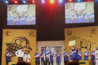 大吉には名誉あるチャンピオンベルトと黄金のフリップを贈呈。大吉は「次は特別試合で。何回優勝したらRGみたいになれるのか」とコメント。