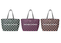 トートバッグ（大）のイメージ写真。価格は3000円。