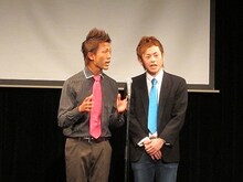 リンシャンカイホウは、うろ覚えで昔話を披露。トークで小谷の日焼けサロントークに。「手の甲が焼けない」と言うとテンゲン中島だけが「わかる！」と反応。