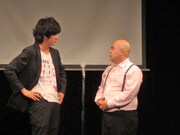 あめん。医者と患者のコントをやろうとするが一筋縄ではいかないキューティー上木。