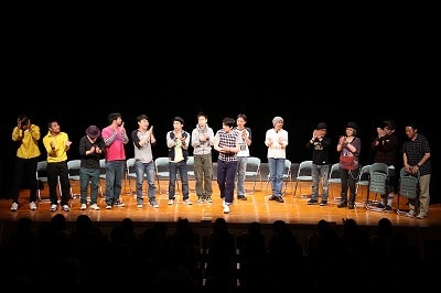 「トークライブ『銀座七丁目劇場芸人のその後』」には当時劇場に出ていた芸人たちが大集合。スタートメンバーからラストメンバー、さらに飛び入りゲストも登場し思い出話に花が咲いた。(c)フォトプロ