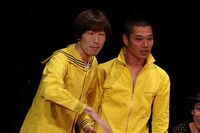 トークメンバーで唯一コンビで活躍中のじゃぴょん。「なんで続いているの？」と聞かれると、「逆にみんな仕事あったのになんで解散したのかわからない」とコメントした。(c)フォトプロ