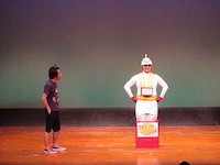 ゲストの東海道。ゲームコーナーにあった謎のゲーム「アトミックジョイ」。