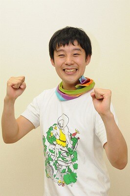 6月5日（日）深夜に初冠番組「ほんわか王子・佐久間一行のR-1ぐらんぷりで優勝したら番組が出来るシステム」が放送される佐久間一行。全国ツアーも6月からスタート。(c)KTV