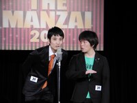 前半のトリを務め、笑いを集めたソラシド。