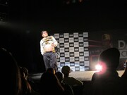 東京・Shibuya O-EASTにて行われた「Kinect」のダンスゲーム「Dance Central」発売記念パーティに登場したダイノジ大地。