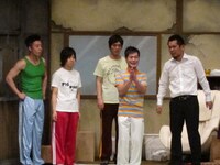 入江は得意のコンパコールを披露。