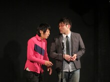 ジプシーダンスの漫才では、篠田の脱線に前田のイライラが募る。