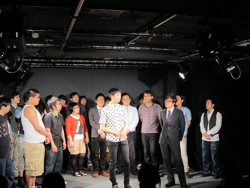 人力舎の新ライブ「Spark」。田上よしえ、ラバーガールらのほか、ゲストにイシバシハザマが登場した。