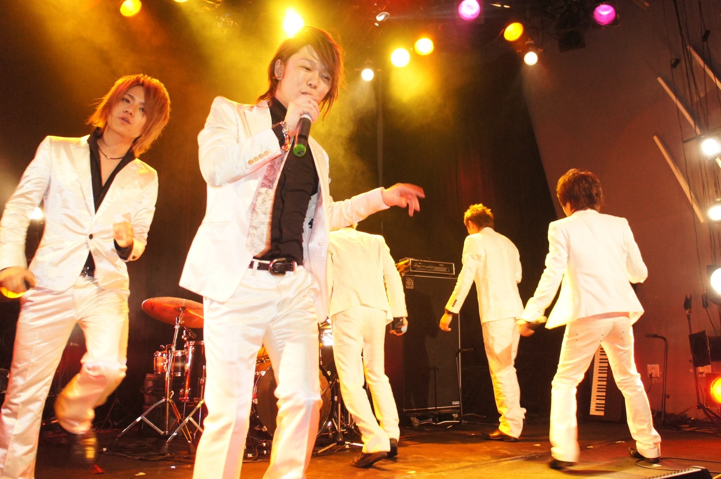 初ライブの様子。