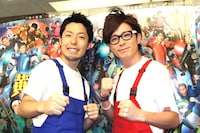 「いきなり！黄金伝説。」で「ビニールハウスの中で1週間 旬の夏野菜生活」に挑戦するオリエンタルラジオ。2人にとっては約5年ぶりの「伝説」挑戦だ。