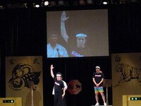 「ベスト4を狙う」と意気込みを見せた流れ星・ちゅうえい。