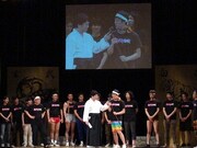 見事優勝を決めた佐久間。「ここからさらに頑張りたい」と2011年のさらなる飛躍を誓った。