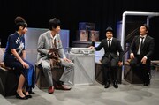 中川家と小籔千豊が出演する新番組「暗躍！芸人ブローカー～テレビに出ない（秘）芸人密売所～」。7月7日深夜スタート。(c)KTV