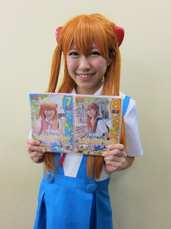 DVD「ロケみつ~ロケ×ロケ×ロケ~ 桜 稲垣早希の西日本横断ブログ旅」が発売中の桜 稲垣早希。