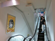 タワーレコード渋谷店では、ジューシーズ赤羽が展示されているAKB48・前田敦子のポスターや衣装に釘付け。