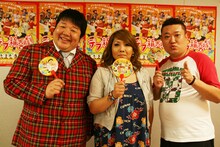 7月13日（水）になんばグランド花月にて開催される「デブ新喜劇 ～12人の動けるデブたち～」に出演するシンクタンク・タンク、海原ともこ、烏川耕一