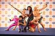 「第12回 Japan Expo」でのキュートン。(c)吉本興業