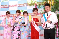 フォトセッションの一場面。