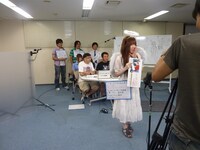 トリコロール風花は天使の格好で登場。