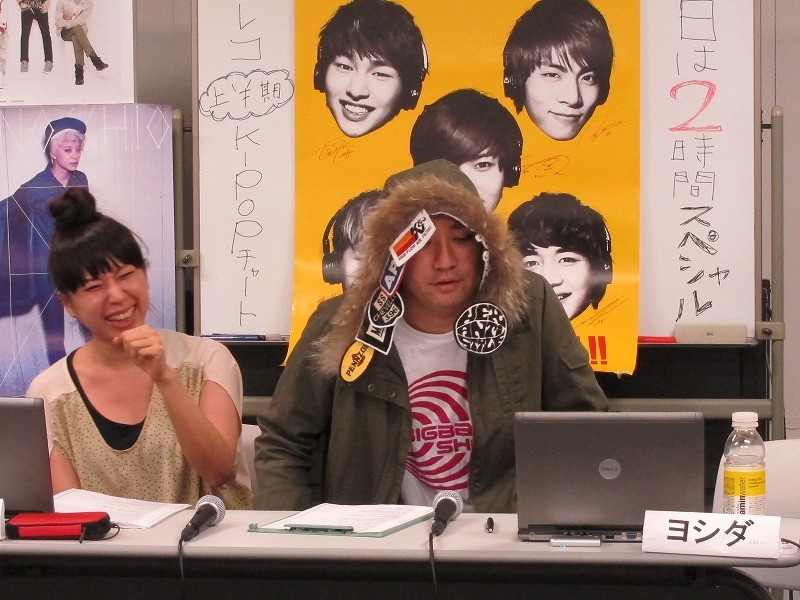 RGはBIGBANGの「TONIGHT」のPVでG-DRAGONが着ていた衣装を手作り。「服作りが楽しいんですよね～」と新たなK-POPの楽しみ方を提唱した。