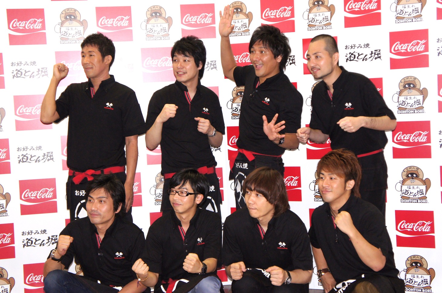 フォトセッションの一場面。