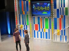 「爆笑！ばちーんんん」収録中のチーモンチョーチュウ。