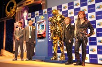 フォトセッションの一場面。