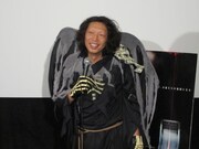 マスクを取ってもMCから「キャー！」と言われてしまった家城。