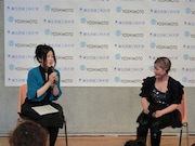 NSCの作家コースに入学したのち、芸人コースに転向したいきさつなどを話した三浦。(c)吉本興業